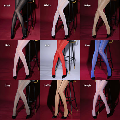 2024 Summer New Stockings,Glossy Stockings,Glossy Pantyhose,Aurora Stockings,Shiny High-Elastic